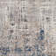 Tapis bleu multicolore abstrait CK022-83622303