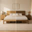 Cadre de lit plateforme en bois massif avec menuiserie japonaise-1868013107-1868013070