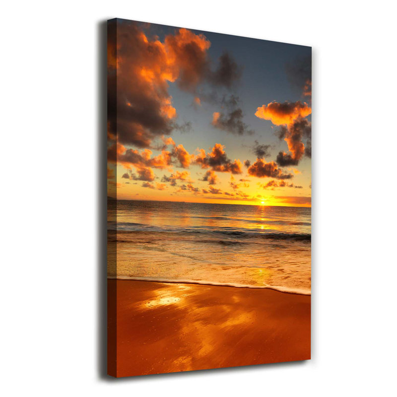 Australian Beach - Wrapped Canvas Print