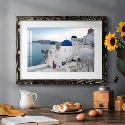 Santorini Sunrise - impression de cadre photo unique