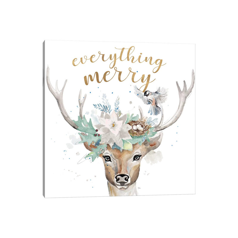 Everything Merry by Patricia Pinto - Wrapped Canvas Gallery-Wrapped Canvas Giclée, 66.04 cm H x 66.04 cm W