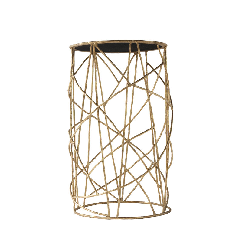 Glass Top End Table