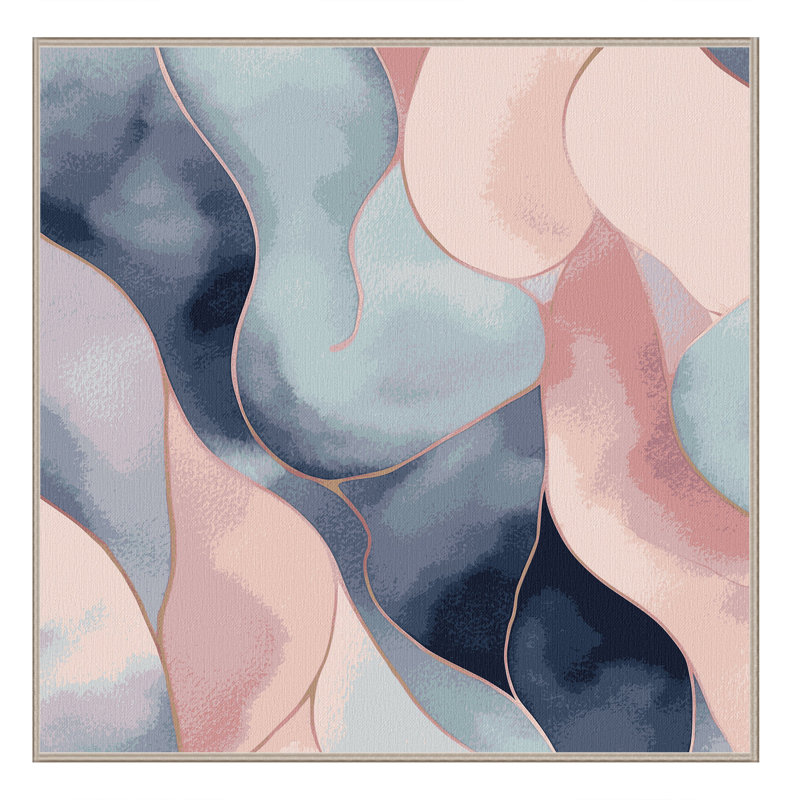Lilac Shore Rug, Square 4'