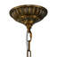 Engles Antique Bronze Vintage Crystal Globe Pendant Chandelier-1947029401