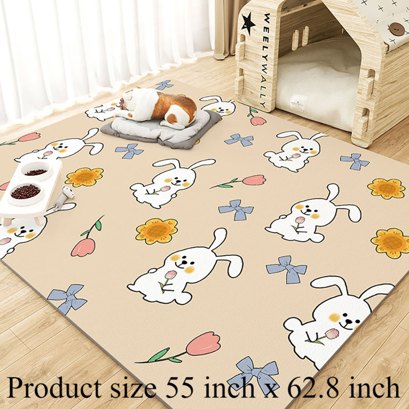 Tapis pour animaux, H 1 po x l 62,8 po x P 55 po