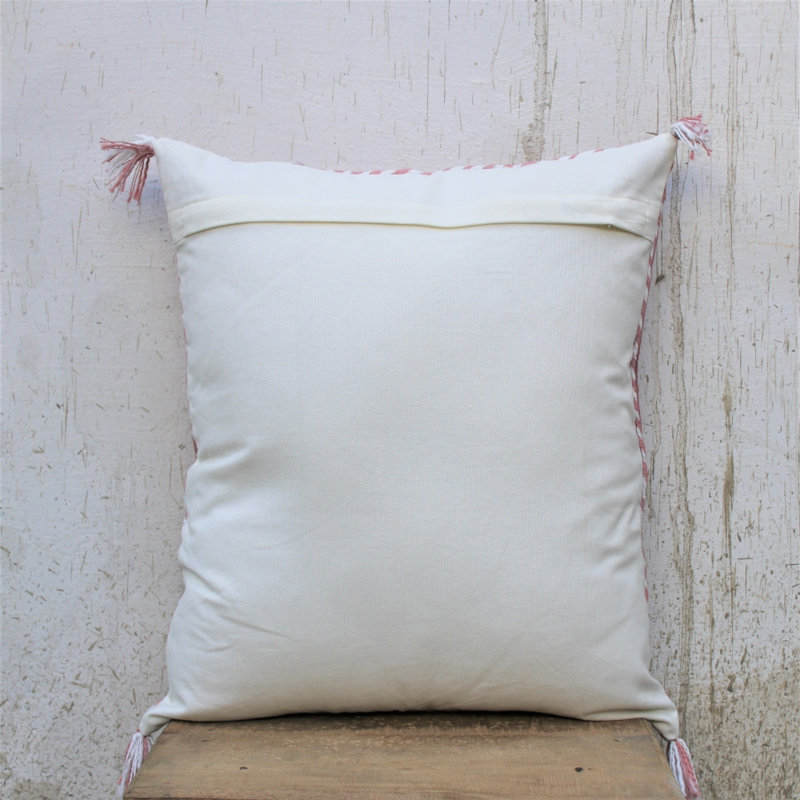 Lobos Indoor / Outdoor Geometric Backrest Pillow Cover