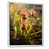 White Floater Framed