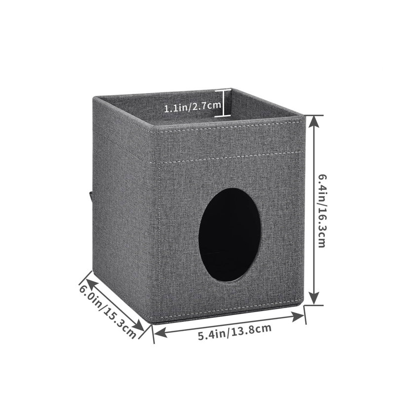 Tissue Box Cover, Grey