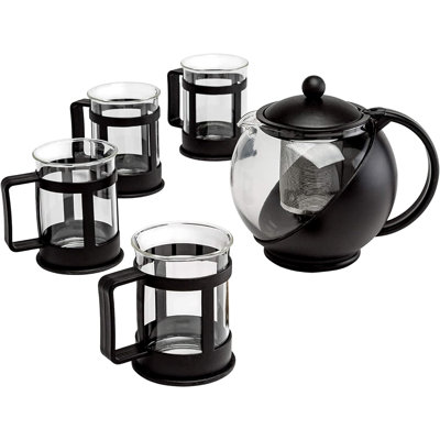 Latitude Run® Maravilla 40oz. Glass Teapot