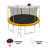 Skybound 15' Round Backyard Trampoline with Safety Enclosure-101753445