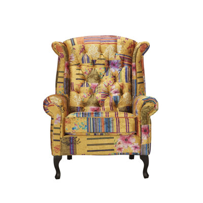 Danaye Upholstered Wingback Chair