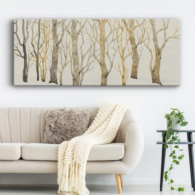 " Bare Trees I ", 12" H x 30" W x 1.5" D