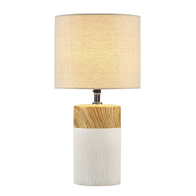 Lampe de table texturée
