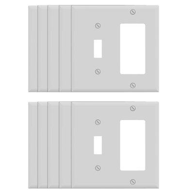 No Subject 2 - Gang Combination Wall Plate