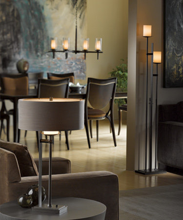 Rook 65.8" Floor Lamp, Dark Smoke, Opal