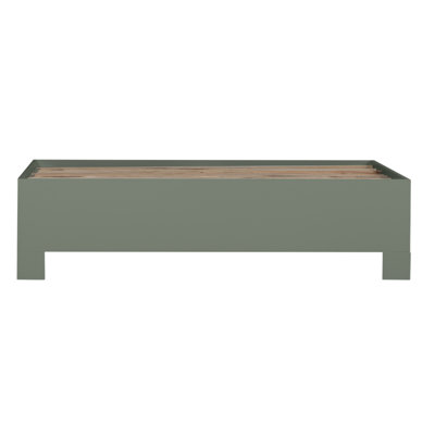 Lattice Back Platform Bed