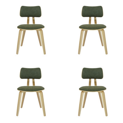 Ensemble de 4 chaises de salle à manger Westrick