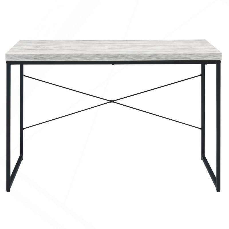 Writing Desk With Metal Sled Base