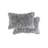 Set of Two 12" X 20" Blush Cowhide Throw Pillow-272253146