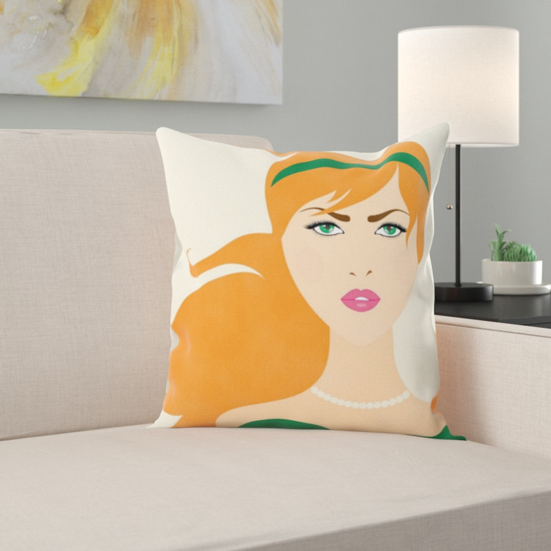 Coussin de fille fille