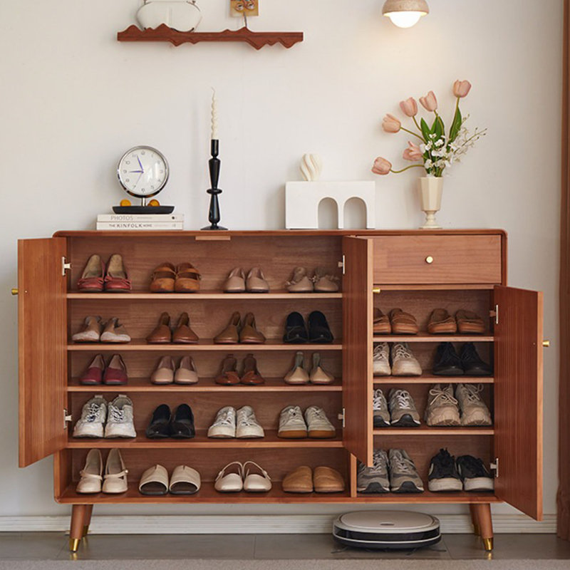 Rangement à chaussures de grande capacité de style japonais, H 38,98 po x l 55,12 po x P 13,78 po