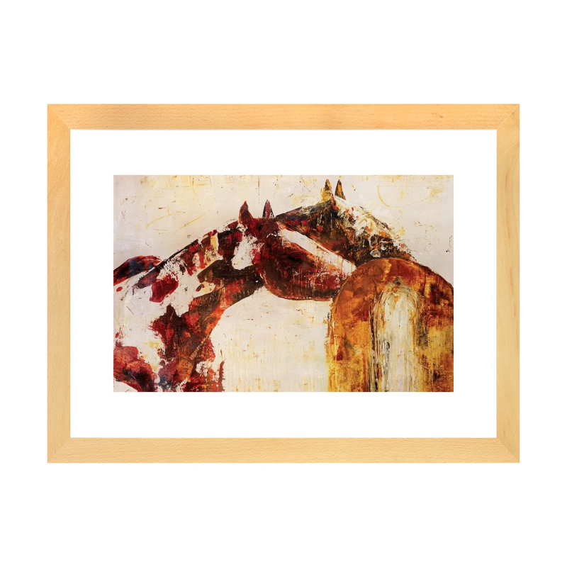 «Paint and Play» par Julian Spencer, reproduction d'art encadrée, Blanc, H 16 po x l 24 po x P 1 po