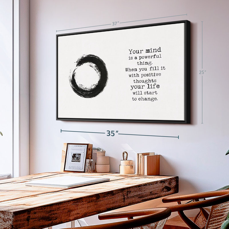 " Zen Quotes II ", 37" H x 25" W