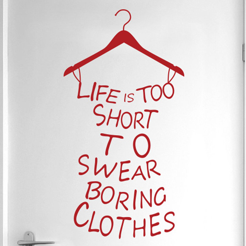 Wall Decal, Dark Red