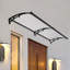 DENFER Polycarbonate Cover Retractable Door / Window Awning-102802388