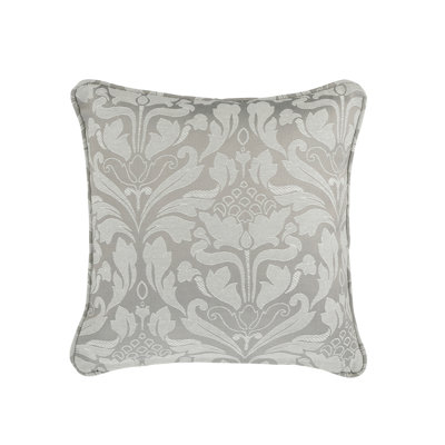 Damask Square Throw Cushion With Filling