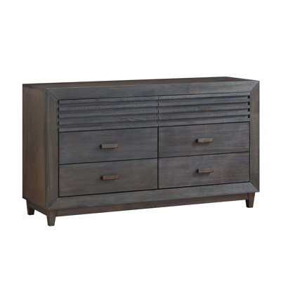 Griffin Transitional Dresser, Charcoal Brown