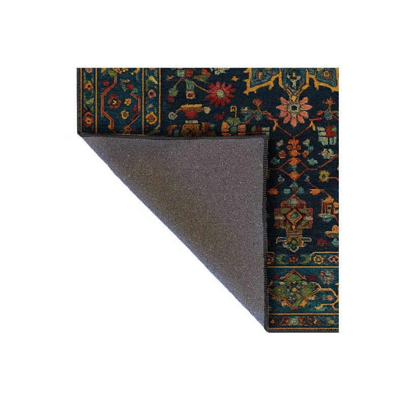 Tapis beige tissé traditionnel Mosso, 3'3" x 4'11"