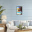 Giclée encadrée de feuilles de palmier Shady Beach, design par LSR Design Studio-2147110695-2147110694