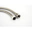 Douche en nickel brossé avec tête, douche à main, tuyau, garniture de valve, poignées à levier et niche. . Produit une douche à effet pluie naturelle. Buse autonettoyante. Conforme aux raccords de tuyauterie American Standard-127368550