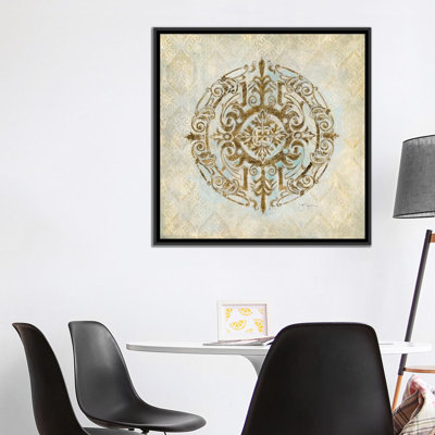 « boho médaillon i », reproduction d’impression sur toile