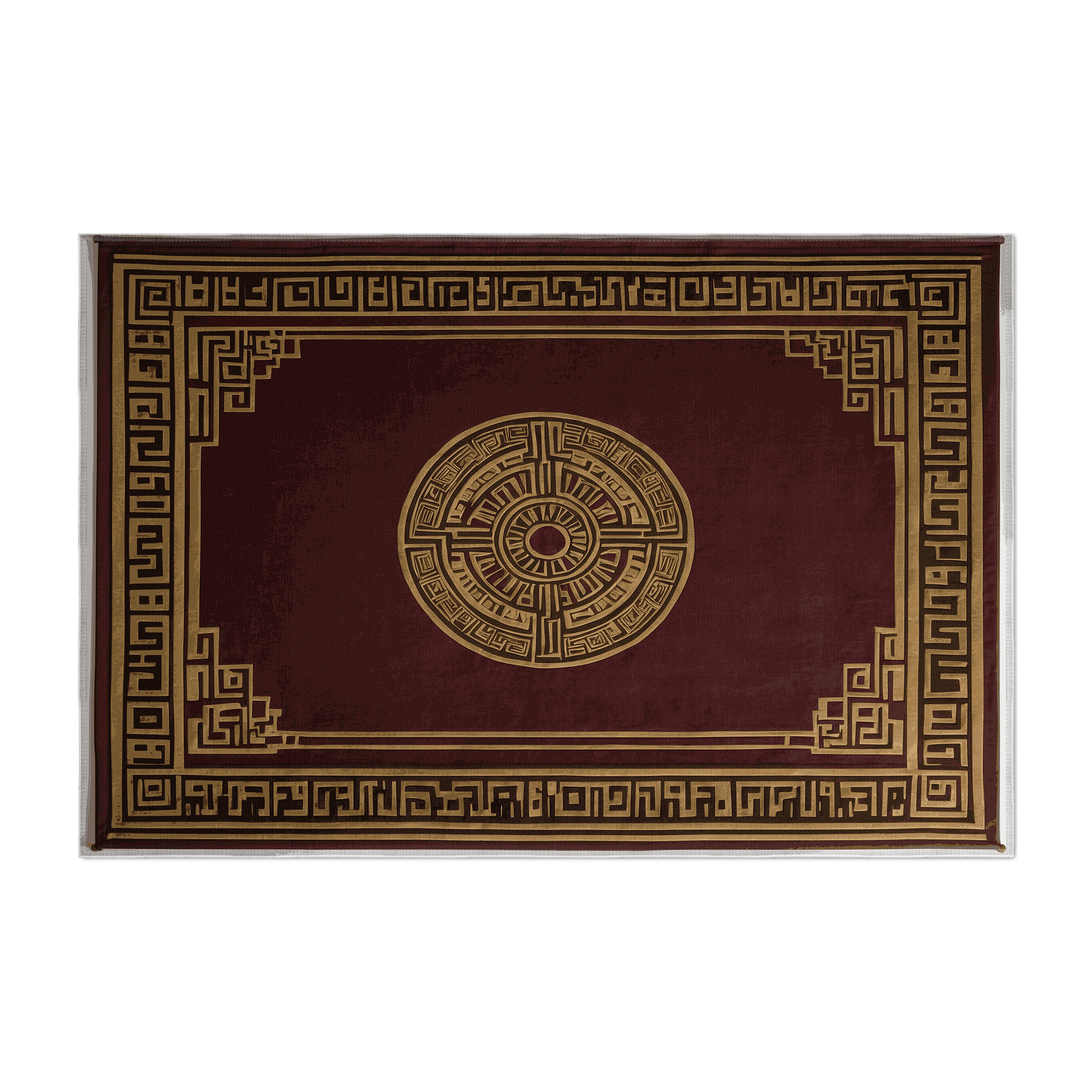 Wayfair Monarchy Rugs Fleur De Lis Living Monarch's Garland Indoor And Outdoor Area Rug | Wayfair
