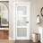 Interior 80/96H'' Primed Slab Door Frosted Door 3-Lite Solid Core Pantry  Standard Door French Style Doors-105770912
