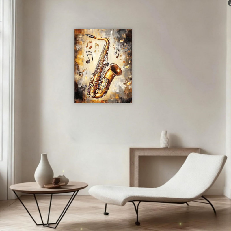 Art mural rétro sur toile 24 po x 36 po