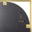 Amita Metal Convex Mirror