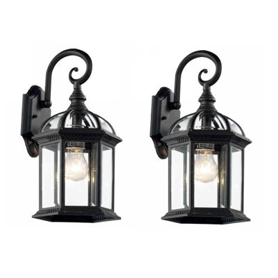 Lanterne murale d'extérieur 1 lumière H 15,75 po Roscoe