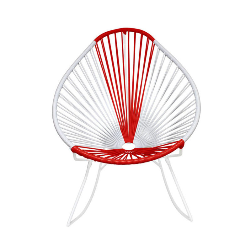 Chaise berçante Innit Designs Acapulco, Blanc, Japon