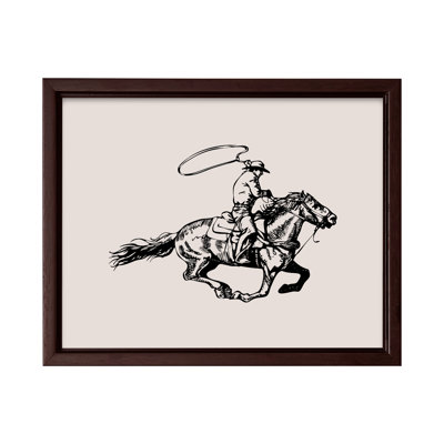 Cowboy avec Lasso No2