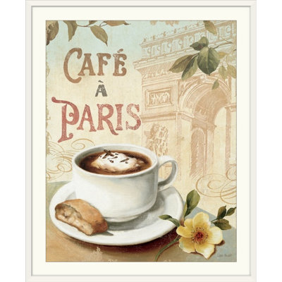Publicité rétro « café en Europe I » par Lisa audit