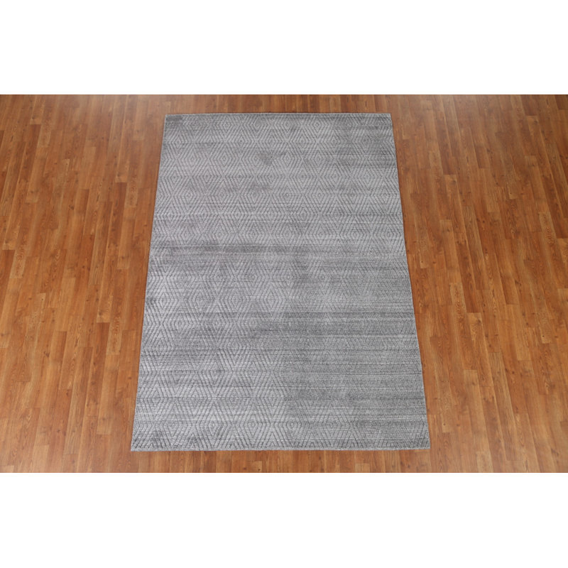 Tapis treillis Gabbeh 5 x 8
