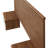 Modway Render Wall Mount Twin Headboard and Modern Nightstands
