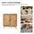 Lekiesha  Transitional 30"Tall 2 Door Accent Cabinet with Solid Wood Legs-1113186048