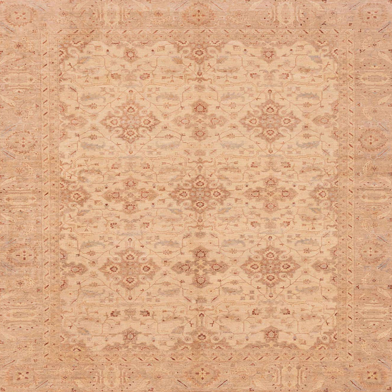 Abstract Indoor Rug, Square 7'