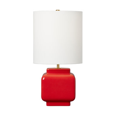 Cresthaven Rosetta Ceramic Table Lamp