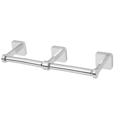 Kubos Double Wall Mount Toilet Paper Holder