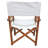 2Pcs Folding Wooden Chairs With Canvas Seat - White. And Long-Lasting, Made Of Populus Wood. Breathable Easy To Clean Canvas. High Bearing Capacity For Different Users. Foldable Storage Transport.-1430860313